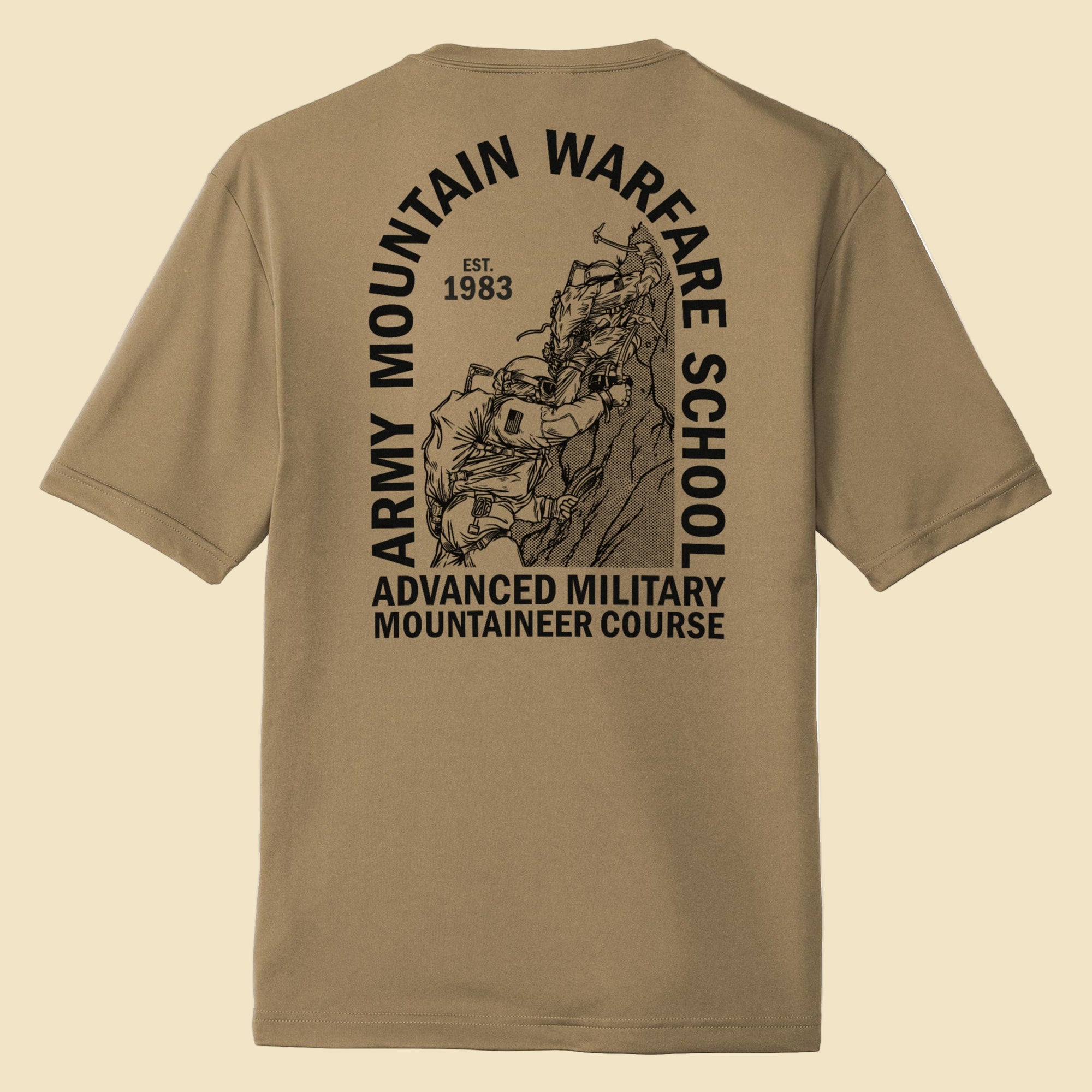 Advanced Military Mountaineer Moisture Wicking Tee