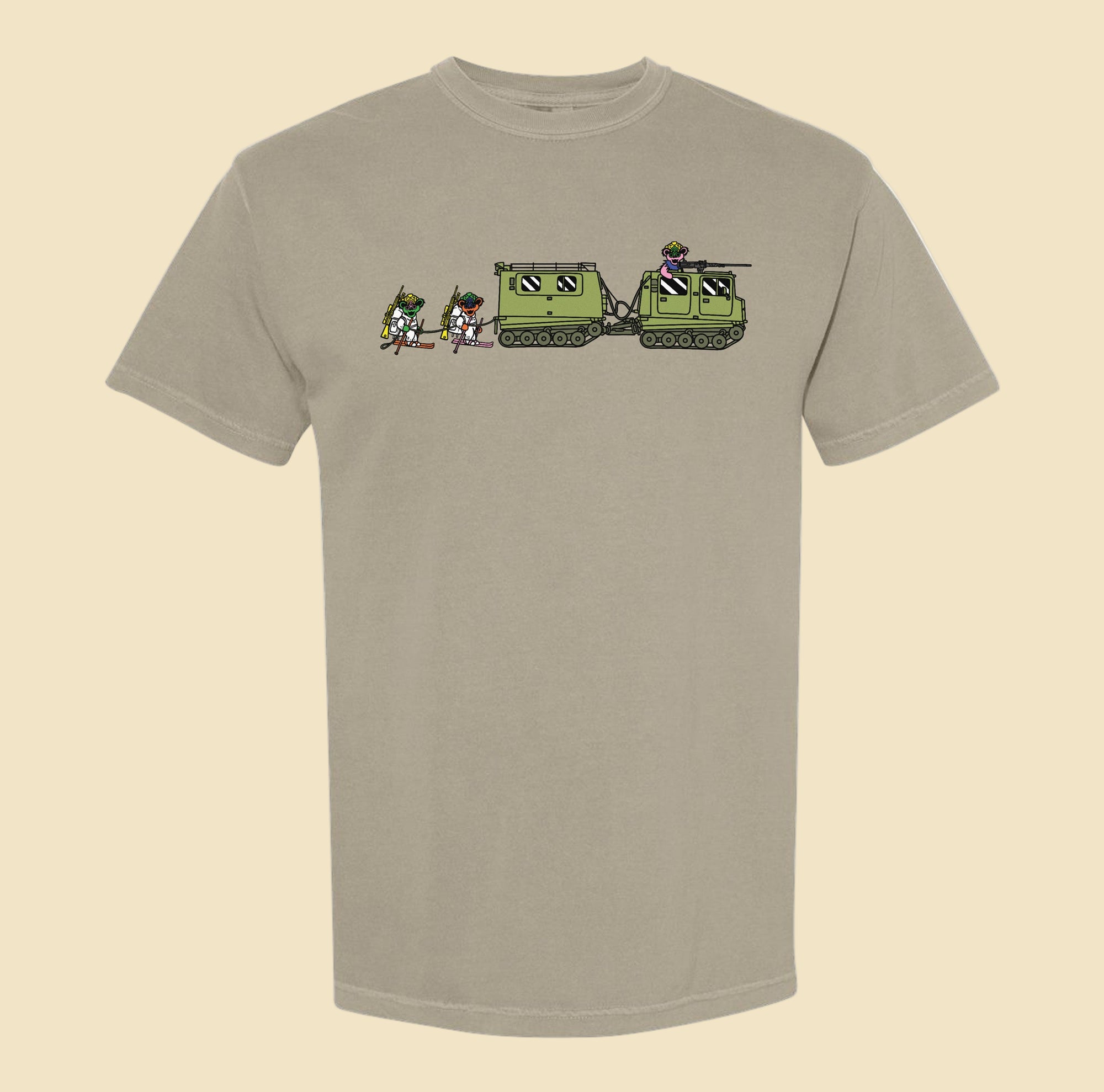 SUSV Ski Bears Heavyweight Tee