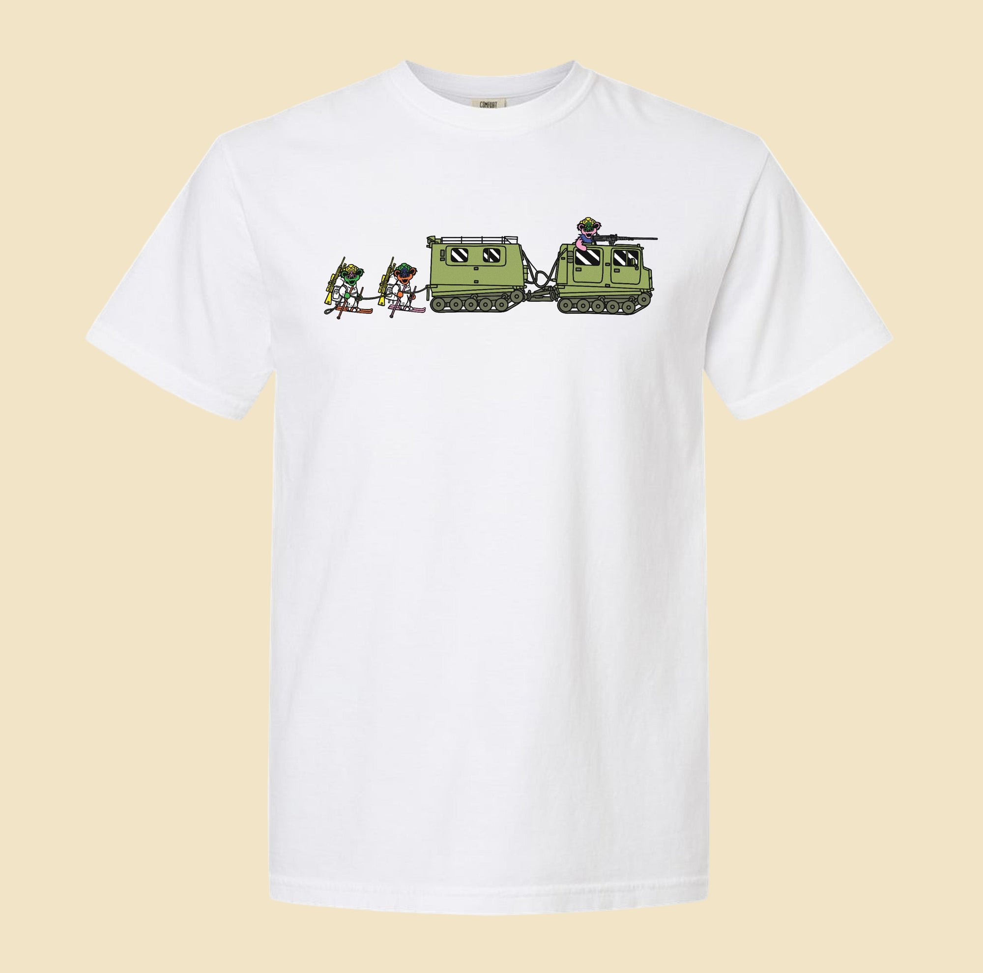 SUSV Ski Bears Heavyweight Tee