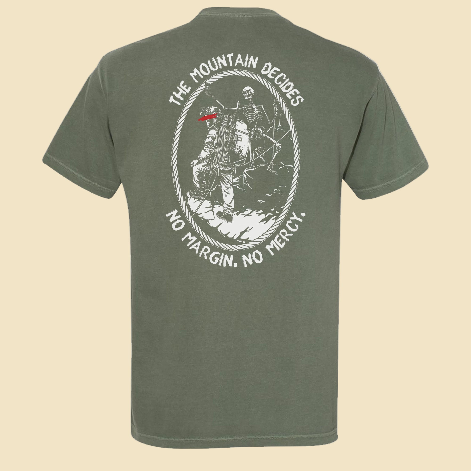 The Mountain Decides Heavyweight Tee