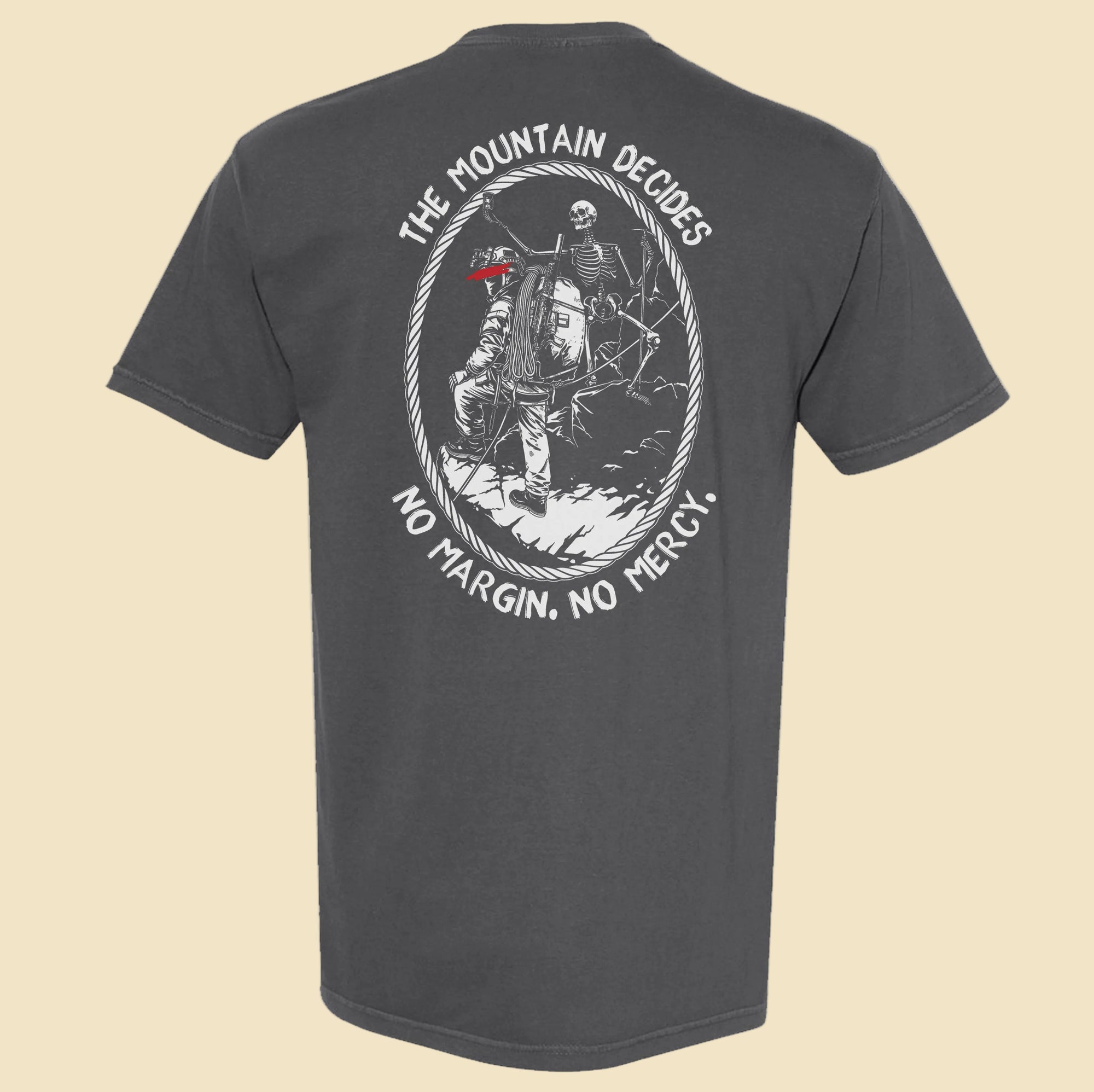 The Mountain Decides Heavyweight Tee