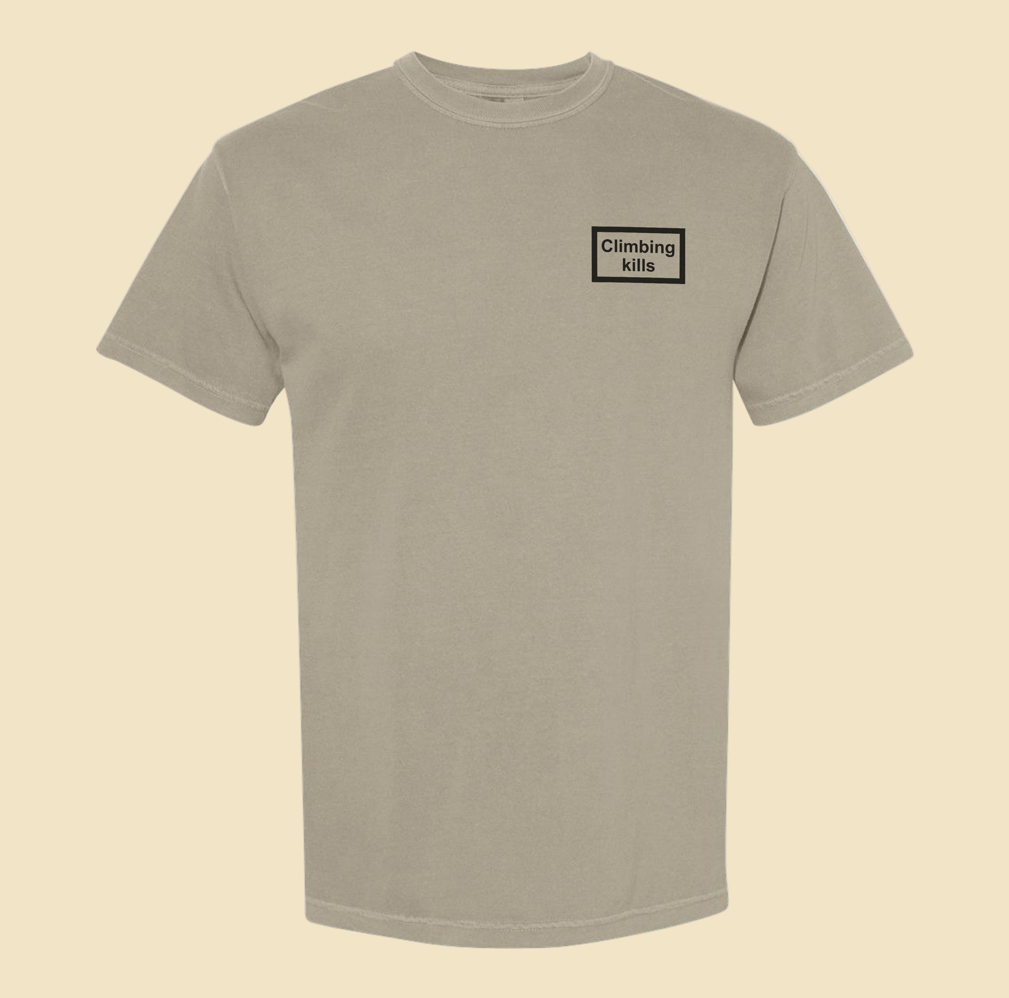 Climbing Kills Heavyweight Tee